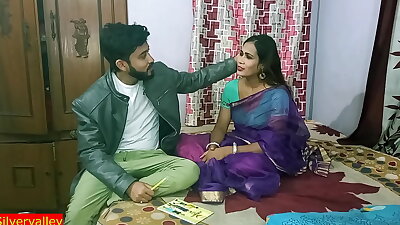 18yrs Indian student having sex with Biology madam&excl; Indian web series sex with clear hindi audio