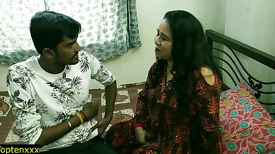 Indian horny milf bhabhi fucking with innocent village boy&excl;&excl; clear hindi audio&colon; hot webserise sex