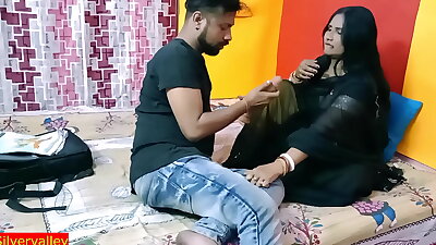 Indian hot NRI bhabhi fucking with dildo and my penis&excl; Hindi sex with clear audio
